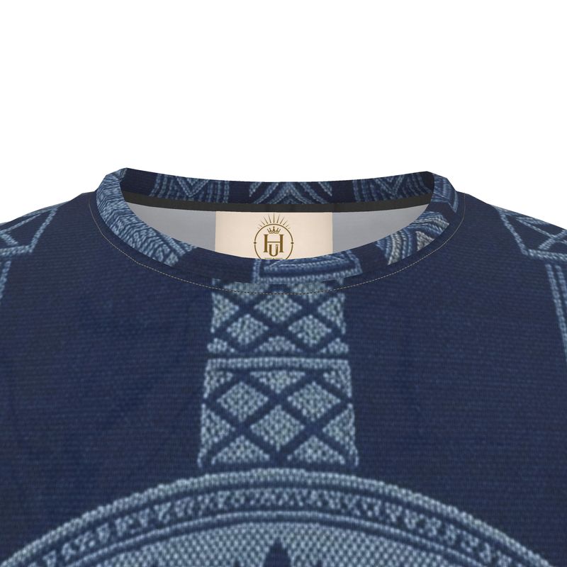 Heritage Urban Indigo Pattern Tee