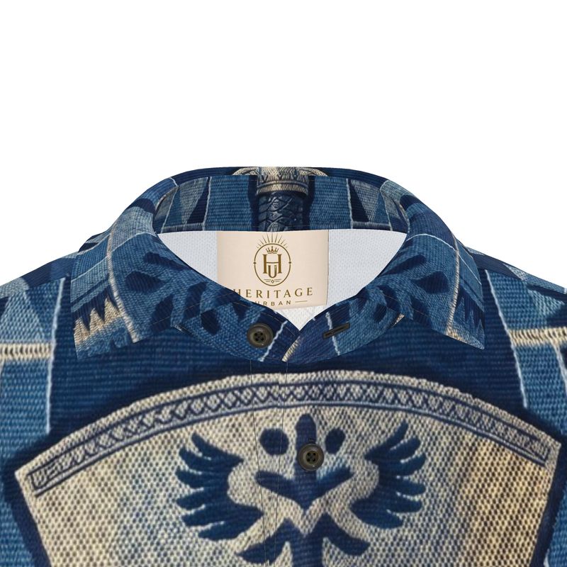 Heritage Urban “Eben & Ada” Warrior Men's Polo Shirt