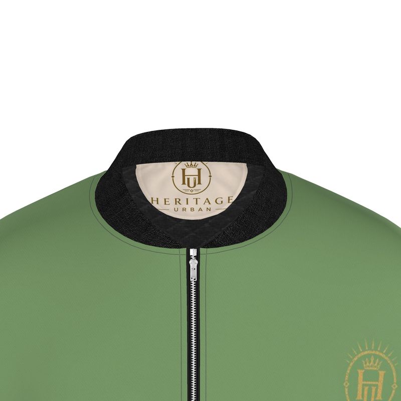 Heritage Urban - See No Evil: Crowned Silence Bomber Jacket