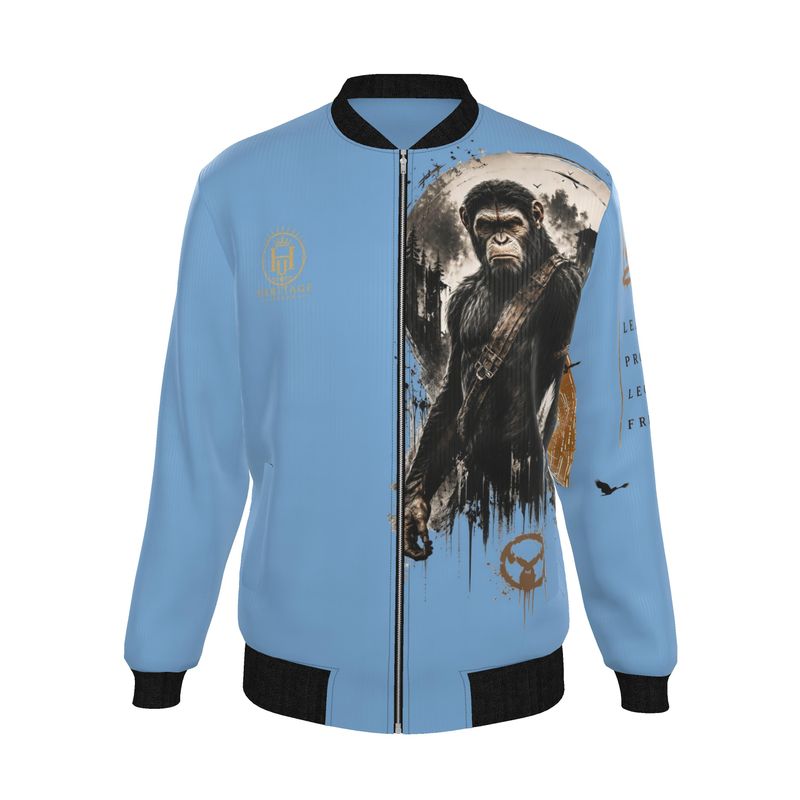 Heritage Urban - Duality Reign Reversible Silk Bomber Jacket