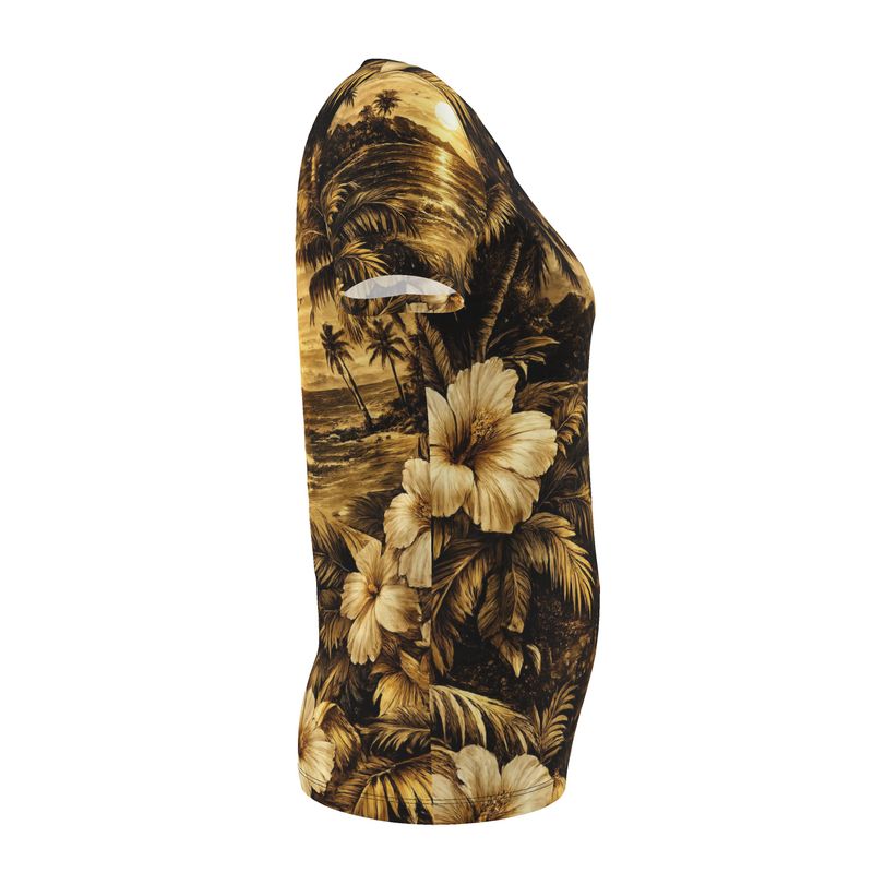 Heritage Urban Midnight Paradise Womens T-Shirt