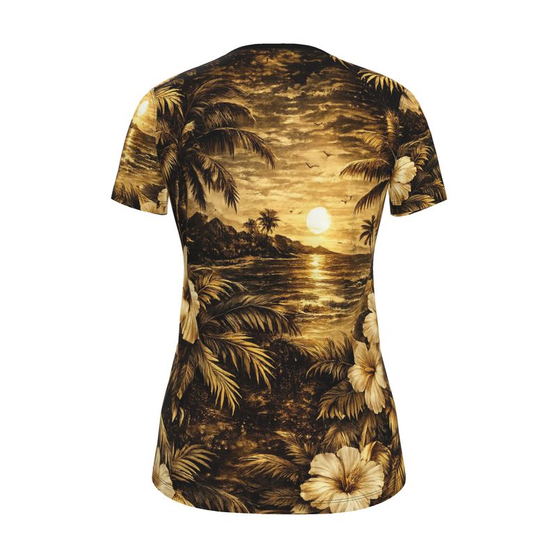 Heritage Urban Midnight Paradise Womens T-Shirt